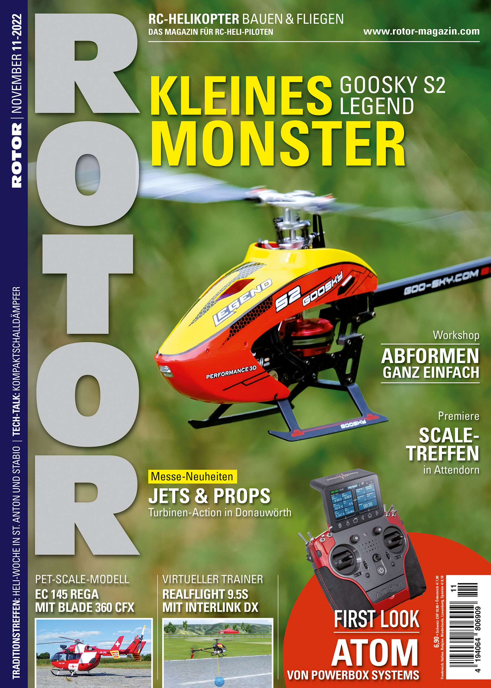 MasterArtHuey 450 reloaded EigenbauFloats für die Bell UH1D ROTOR