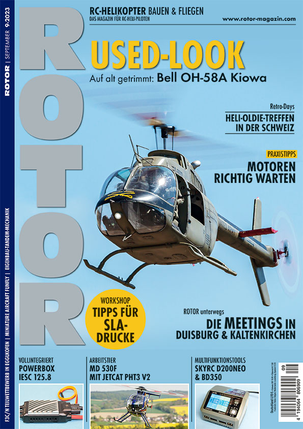 VOLLINTEGRIERT – Der iESC 125.8 von PowerBox Systems - ROTOR Magazin
