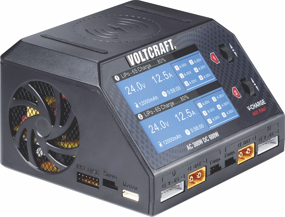 Ladepower: Voltcraft V-Charger 600 Duo - ROTOR Magazin