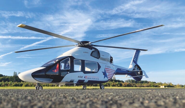 H160 Rotor Boot Airbus Helicopters H160 im Maßstab 1:5,5 - ROTOR Magazin